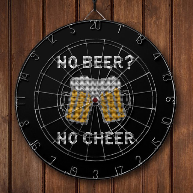 No Beer No Cheer Ugly Sweater Dartboard (Creator Uploaded)