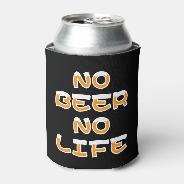 NO BEER NO LIFE CAN COOLER (Can Front)