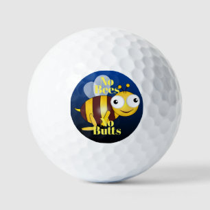 No Bees No Butts Golf Ball