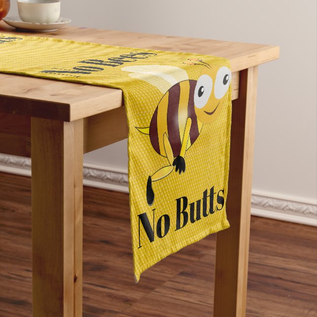 No Bees No Butts Table Runner (In Situ)
