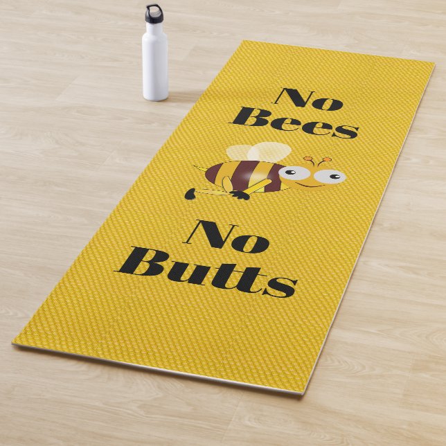 No Bees No Butts Yoga Mat (In Situ)
