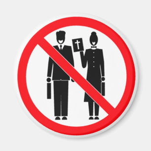 No Bible Thumpers Magnet