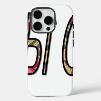 "No Bigiji" Text Art Print iPhone 16 Pro Case