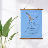 No Bird Soars Too High Seagulls Blue