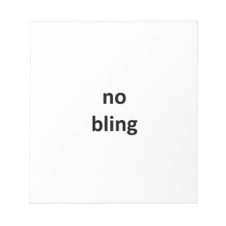 no bling36 jGibney The MUSEUM Zazzle Gifts Notepad