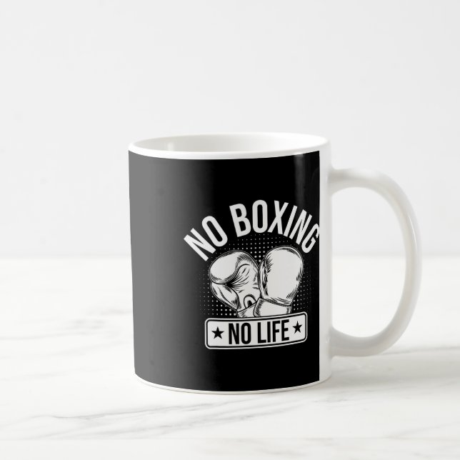 No Boxing No Life 1  Coffee Mug (Right)