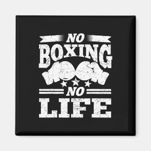 No Boxing No Life Boxing Gloves Boxing Gloves Magnet