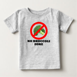 No Broccoli Baby T-Shirt