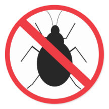 No Bug Sticker