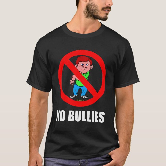 NO BULLIES DARK T-Shirt (Front)