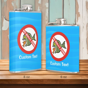 No Bully Zone Hip Flask