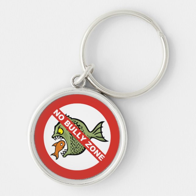 No Bully Zone Key Ring (Front)