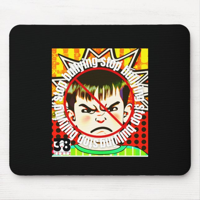 No Bullying Mouse Mat (Front)