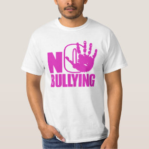 No Bullying, Stop bullying Pink T-shirts