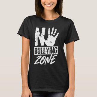NO BULLYING ZONE Anti-Bullying Awareness Kidness L T-Shirt