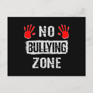 No Bullying Zone Postcard