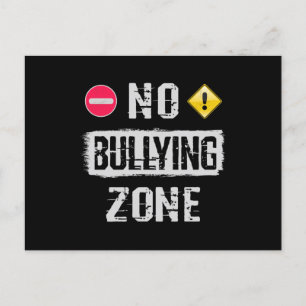 No Bullying Zone Postcard