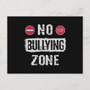 No Bullying Zone Postcard