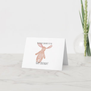 No Bunny Compares to You, Cute Bunny Birthday Card