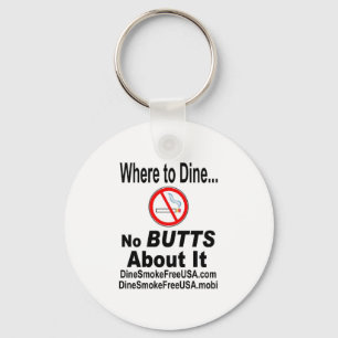 No BUTTS About It! - Key Chain