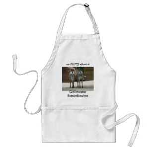 no BUTTS about it Standard Apron