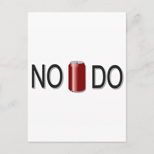 No Can Do! Postcard (Front)