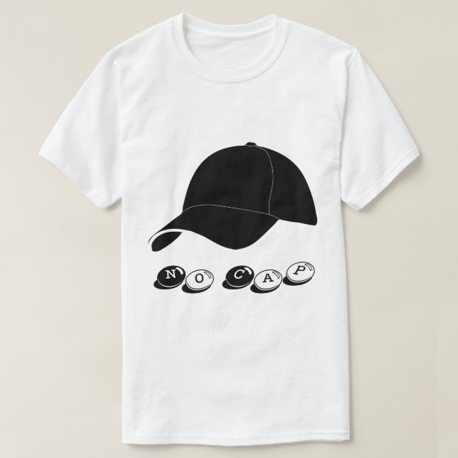 No cap  T-Shirt (Design Front)