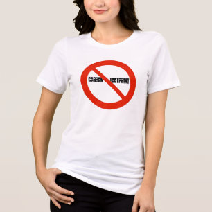 No Carbon FootPrint Tri-Blend Shirt