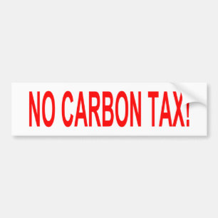 No Carbon Tax sticker