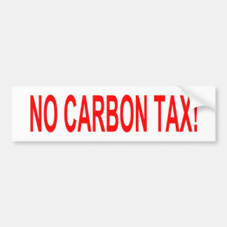 No Carbon Tax sticker