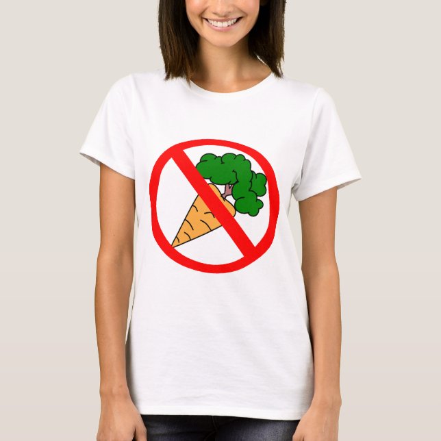 No Carrots! T-Shirt (Front)