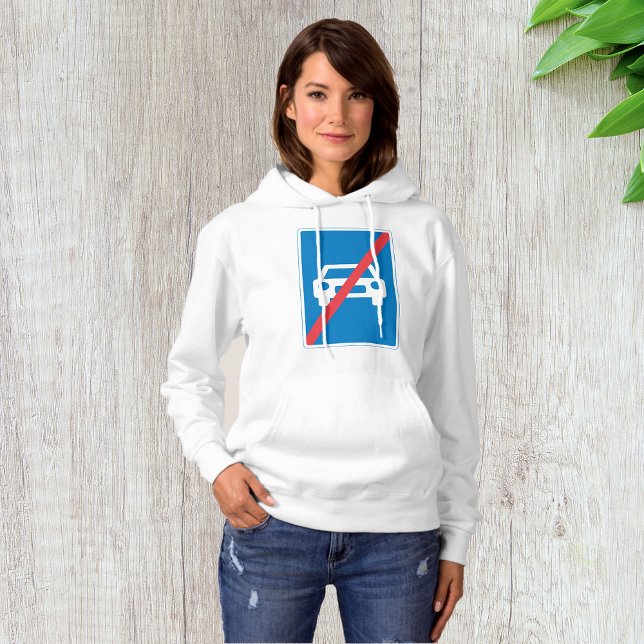 No Cars Sign Hoodie (Creator Uploaded)