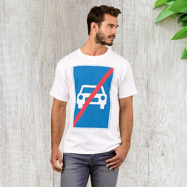 No Cars Sign T-Shirt (Creator Uploaded)