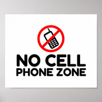 No Cell Phone Zone