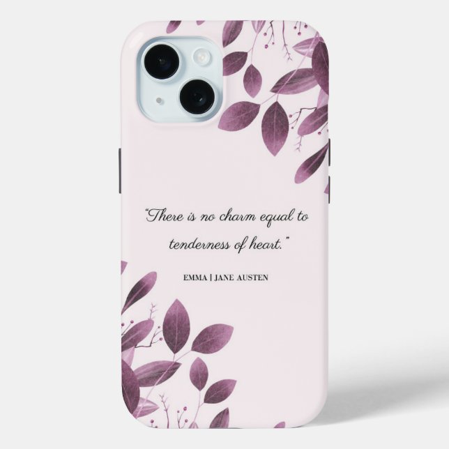 No Charm Equal | Jane Austen Case-Mate iPhone Case (Back)