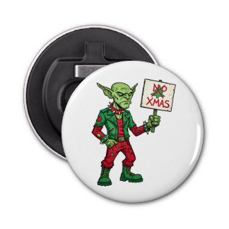 No Christmas – Rebel Alien Style Bottle Opener