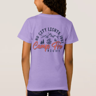 No City Lights, Just Campfire Nights T-Shirt