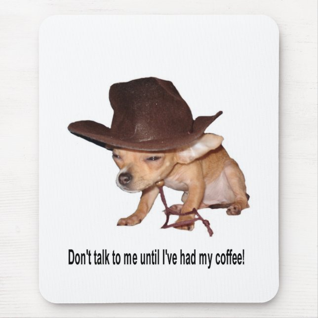 No Coffee Mouse Mat (Front)