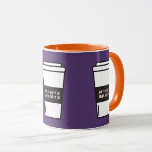 "No Coffee No Torah" Jewish Humour Coffee Mug