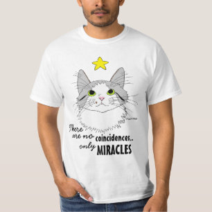 No Coincidences only Miracles Ragdoll Cat T-Shirt