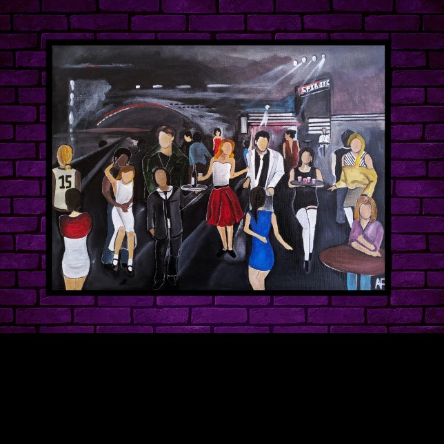 No Control Painting by Alfred Fox Canvas Print (Creator Uploaded)