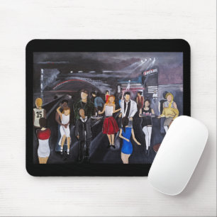 No Control Painting by Alfred Fox Mouse Mat