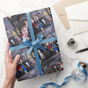 No Control Painting by Alfred Fox Wrapping Paper