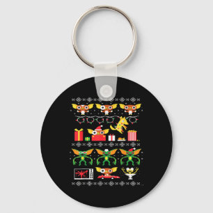 No Cookies After Midnight Happy New Year Funny Xma Key Ring