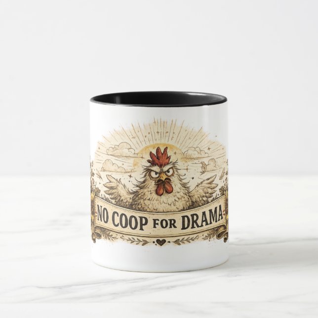 NO COOP FOR DRAMA MUG (Center)