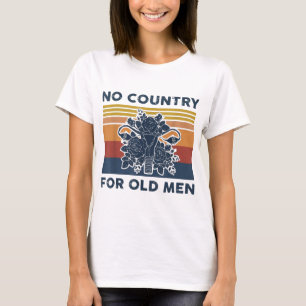 no country for old men uterus feminist women right T-Shirt