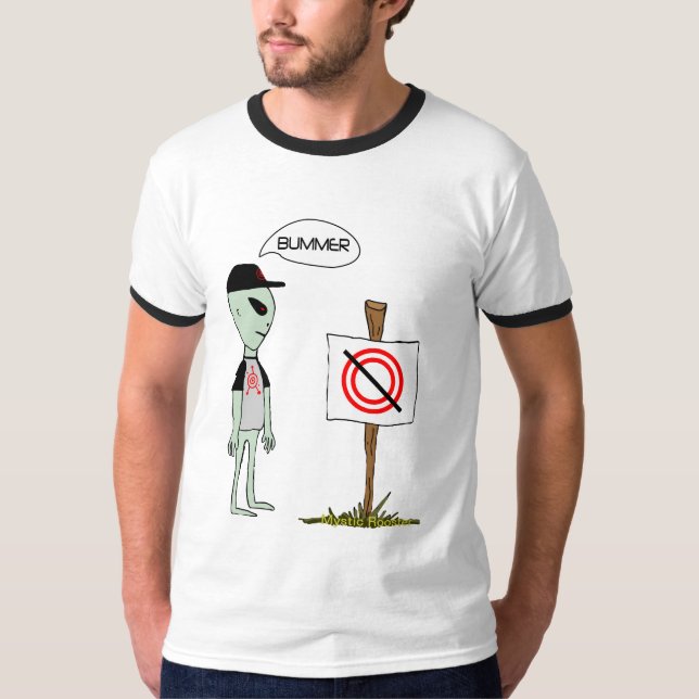 No Crop Circles Allowed T-Shirt (Front)
