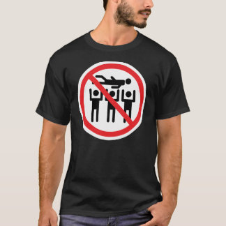 No Crowd Surfing T-Shirt