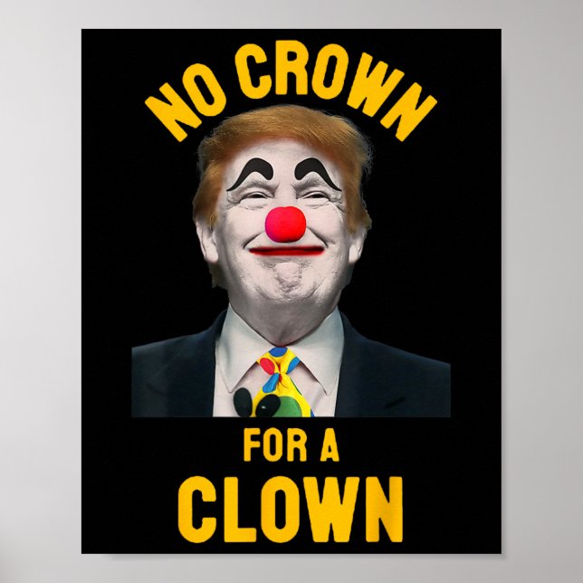 No Crown For A Clown  Poster (Front)