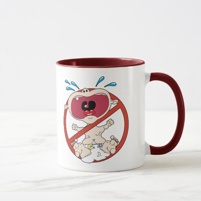 No Cry Babies mug (Right)